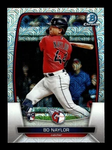 2023 Bowman Mega Box Chrome Mojo Refractor RC Bo Naylor #60 Guardians - Bild 1 von 2