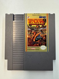 P.O.W Prisoners of War NES Nintendo 1989 Authentic Cartridge Only