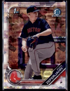 2019 Bowman Chrome Atomic Refractor Ryan Zeferjahn Boston Red Sox #BDC-16 - Picture 1 of 2