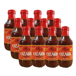 Ozark Hot BBQ Sauce | 12er Pack | 19 oz | Brenmar - Bild 1 von 6
