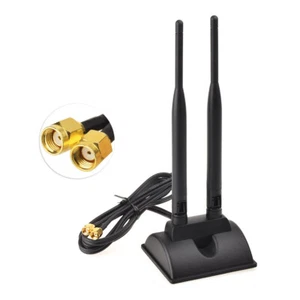 Antenne WiFi Double Bande 2m pour PC Jeu Wukong Carte Réseau Adaptateur WiFi Hotspot - Photo 1/22