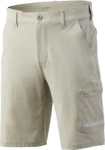 HUK Angelshorts beige Next Level 10,5" Cargoshorts für Herren Small neu mit Etikett $ 60 - Bild 1 von 2