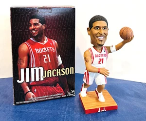 Jim Jackson 2005 Houston Rockets Bobblehead SGA JJ Jimmy ~ New in Box - Picture 1 of 2