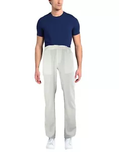 Hacienda Publica Pantalone Da Uomo Bianco Gamba Dritta Taglia 46 W32 Chino - Imagen 1 de 12