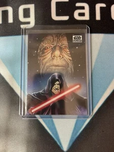 2021 Topps Cromato Star Wars Galaxy Darth Sidious #37 - Foto 1 di 2