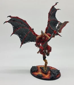 Bloodthirster Daemons Of Khorne Warhammer Age of Sigmar 40K top painted - Bild 1 von 7