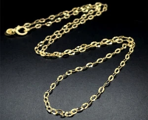 SCHMUCKJAGD ANKERKETTE AUS 585/- GELBGOLD - Imagen 1 de 3
