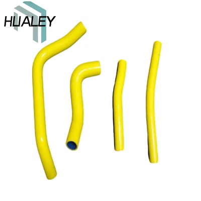 Yellow Silicone Radiator Hose for 1996-2000 SUZUKI RM250 RM 250 1997 1998 1999 - Imagem 1 de 4