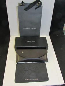 **LOOK** Lovely FABRIS LANE HOMME Boxed Glasses Case, With Bag, Cloth etc - Picture 1 of 5