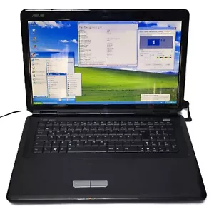 ASUS Windows XP Gamer Notebook Athlon X2 500GB 4GB Laptop HDMI HD 4570 17,3" - Bild 1 von 17