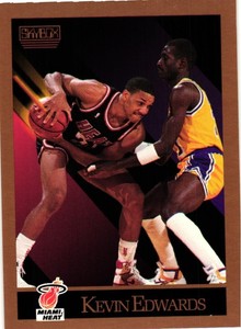 1990-91 Skybox Set Break #146 Kevin Edwards Near Mint - Free Shipping