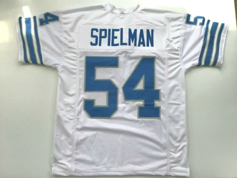 UNSIGNED CUSTOM Sewn Stitched Chris Spielman White Jersey - M, L, XL, 2XL, 3XL Cover