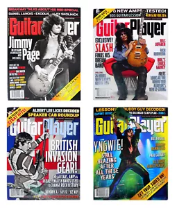 4 Cool GUITAR PLAYER Magazines featuring Jimmy Page , Slash , Yngwie & the Who ! - Picture 1 of 9
