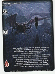 Forma Mitica (Mythic Form) x1 Full Art Spanish Championship Promo VTES Jyhad - Picture 1 of 1