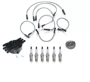 Disributor Cap Rotor Plugs Spark Plug Wire Set For 96-97 Astro Van & Blazer 4.3L - Picture 1 of 7