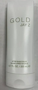 Gold Jay Z by Jay Z, 6.7 oz After Shave Balm for Men NEW! w/ Bonus Shower Gel - Picture 1 of 4