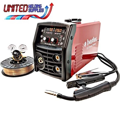 Lincoln Bester 200-S Multi Process MIG Welder Package 230v, with 2 Year Warranty - Image 1 of 4