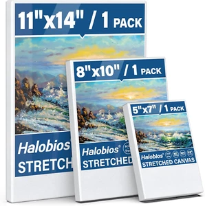 Stretched Canvases Painting Canvas for Acrylics,Oils & Other Painting Media - Picture 1 of 9