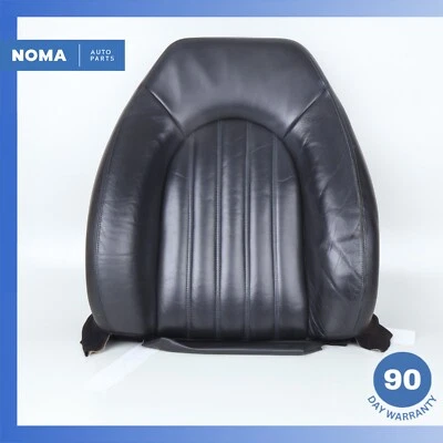 00-06 Jaguar X100 XK8 Cojín de asiento superior delantero izquierdo del lado del conductor negro OEM Foto 1 de 4