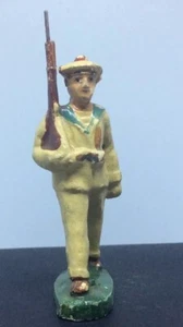 ARTILLEUR MARIN DÉFILANT STARLUX Composition Elie TARROUX Petit Soldat WWII - Imagen 1 de 6