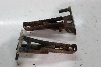 Yamaha Moto 4 Yfm200 1989 reposapiés izquierdo derecho clavijas peldaños Foto 1 de 4