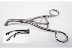 Codman 25-4002 Symmetry Surgical 5-3/4" Laborde Tracheal Dilator 5mm Jaw ENT - Picture 1 of 1