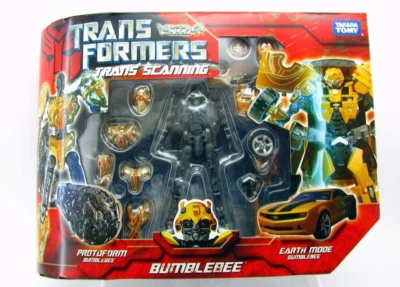 TAKARA TOMY TRANSFORMERS PELÍCULA ABEJORRO ESCANEO 6" FIGURA DE ACCIÓN JAPÓN NUEVO *EE. UU. Foto 1 de 4