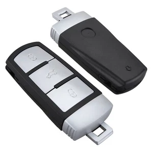 Remote 3 Button Key Shell Case Blade For Volkswagen B6 Passat CC B7 Magotan Fobs - Picture 1 of 11