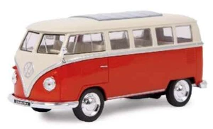 1/24 VW Samba Van (Red/Cream) - Picture 1 of 1