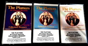 The Platters-Collector s Treasury Cassettes 1,2 & 3 SMI 1985  - Picture 1 of 2