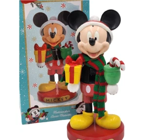 Figura Cascanueces Mickey Mouse con Regalos de Navidad 10" Disney Kurt S. Alder - Imagen 1 de 2