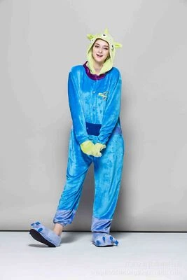Toy Story Aliens Costume Alien Cosplay Pajamas Jumpsuit Sleepwear Fancy Dress UG - Image 1 of 3