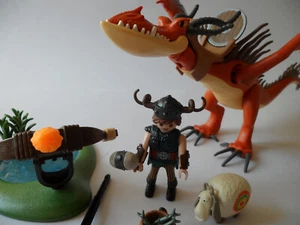 Playmobil Dragons 9459 Rotzbakke und Hakenzahn - Bild 1 von 2