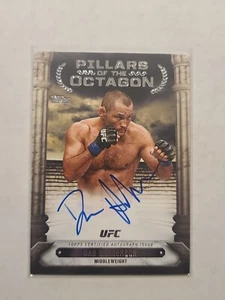 2024 Topps UFC Knockout Pillars of the Octagon Autograph Dan Henderson #PTG-DHN - Picture 1 of 2