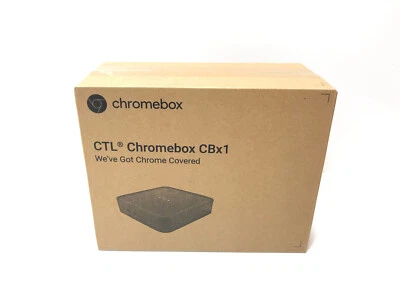 CTL Chromebox CBx1 Desktop Computer Google Chromebook 3865U Intel Dual Core 4G - Image 1 of 4