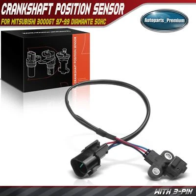 Sensor de posición del cigüeñal del motor para Mitsubishi 3000GT 1997-1999 Diamante SOHC Foto 1 de 4