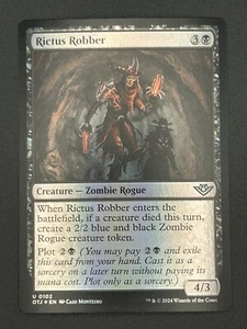 Rictus Robber - Outlaws of Thunder Junction - Magic the Gathering (MTG) #102 - Bild 1 von 2