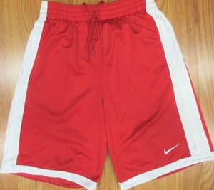 NIKE SPORTHOSE POLYESTER MESH ROT & WEISS Gr. SMALL, S - Bild 1 von 5