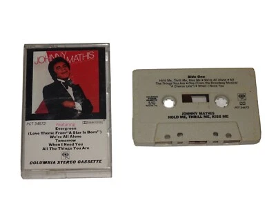 JOHNNY MATHIS HOLD ME, THRILL ME, KISS ME CASSETTE TAPE 1977 COLUMBIA PCT 34872 - Image 1 of 4