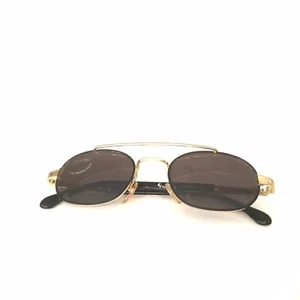 Gianotti Sunglasses 241M Gold/Black 1 Size 59mm New & Authentic - Picture 1 of 5