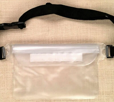 Waterproof Pouch Dry Bag Fanny Pack Waist Strap Underwater Swimming Phone Pocket - Image 1 of 4
