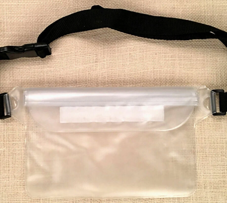 Waterproof Pouch Dry Bag Fanny Pack Waist Strap Underwater Swimming Phone Pocket - Image 1 of 4