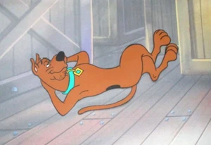 SCOOBY DOO 13 GHOSTS dog HANNA-BARBERA 1985 ORIGINAL PRODUCTION CEL - Picture 1 of 4
