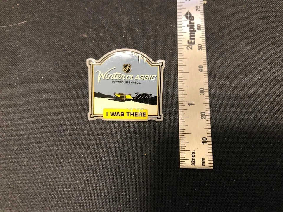Pittsburgh 2011 Winter Classic Pin - " I Was There" - Penguins - NHL Licensed - Image 1 of 1