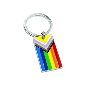 Gay Pride Schlüsselanhänger Transgender Progress Pride LGBT Symbol kultig Gay Pride Geschenk - Bild 1 von 10