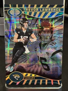 2024 Illusions Trevor Lawrence Mirrored Trophy Collection /499 Jaguars #40 - Picture 1 of 4