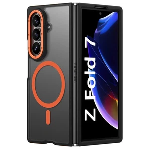 For Samsung Galaxy Z Fold 7 Frosted Case Magnetic Rugged Shockproof Slim Cover - Picture 1 of 9