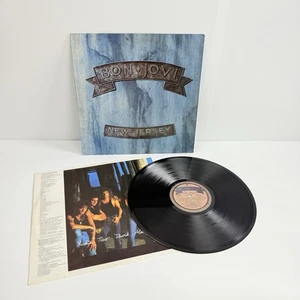 BON JOVI - NEW JERSEY EUROPE 1988 RELEASE  ORIGINAL INNER SLEEVE VG/VG+ - Picture 1 of 6