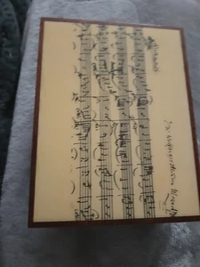 Music Box From Austria Mozart Elne Kleine Nachtmusik Designed And Song - Picture 1 of 10