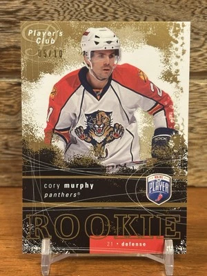 2007-08 Upper Deck Be a Player Player's Club /10 Cory Murphy #241 Rookie RC SSP - Image 1 of 4